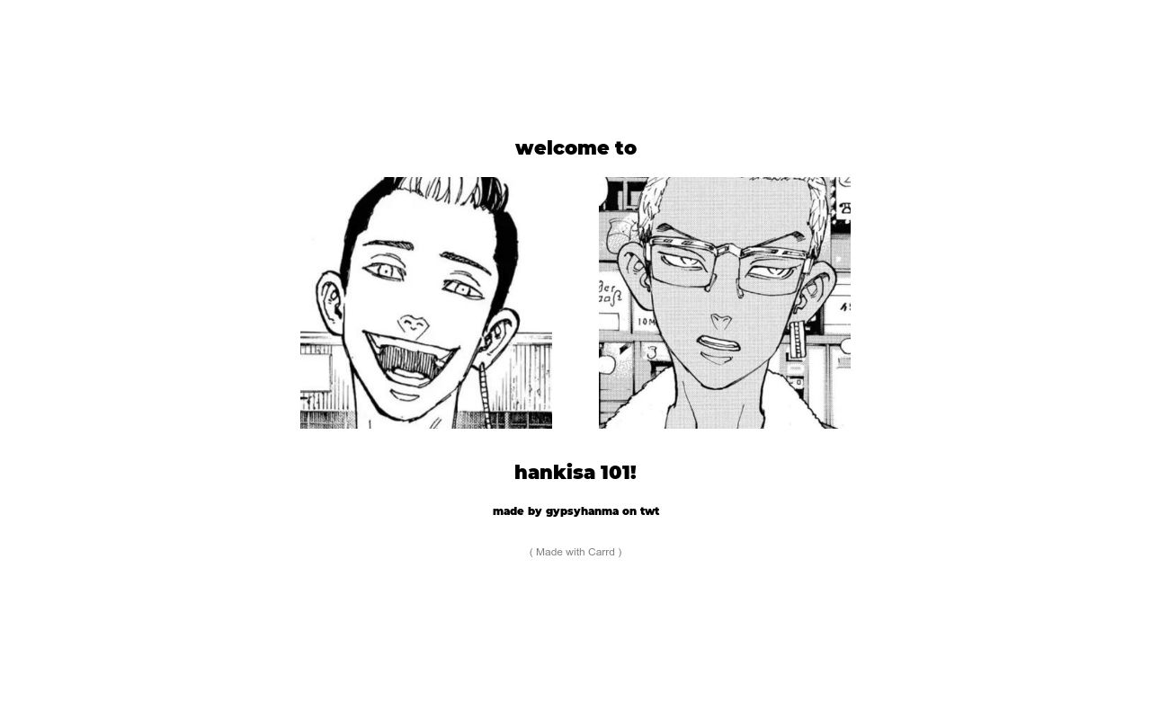 INTRODUCTION TO HANKISA